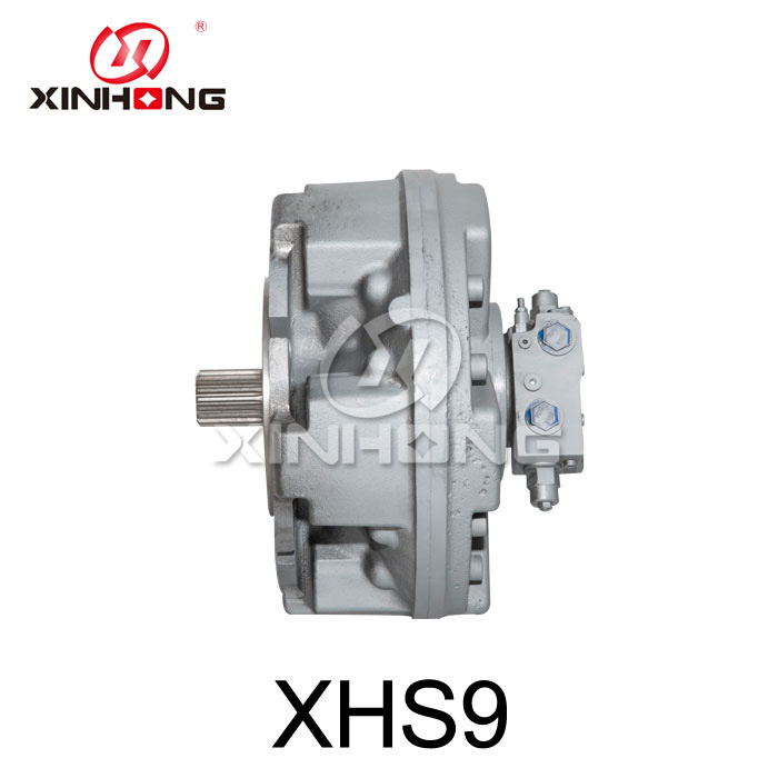 High Efficiency Radial Piston Motor for Heavy Duty Wheel Drives